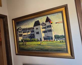 Hotel Iroquois Mackinac Island by Mort Luby