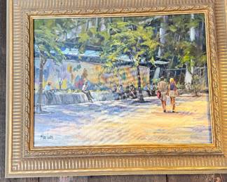 Mort Luby Oil on Canvas