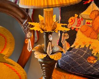 Vintage Hollywood Regency Mini Table Lamp