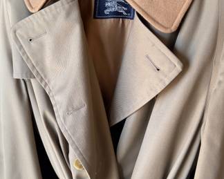 Classic Men's Burberry Belted Trench Coat