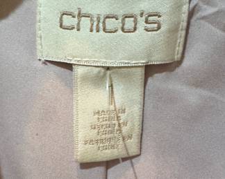Chico's Size 1 (US Size 8 or Medium)