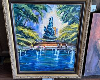 Mort Luby 24x20 "Respite" Oil on Canvas