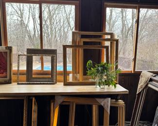 Wood Frames. Carved Wood, Painted Frames, Ornate, Gilded, Assorted Sizes and colors
