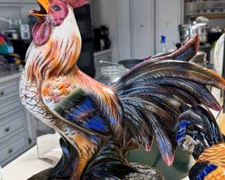 Handsome Ceramic Rooster