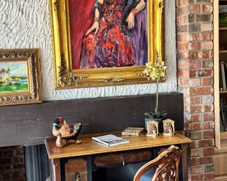 Original Mort Luby Oil on Canvas