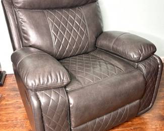 Dark Gray Rocker Recliner