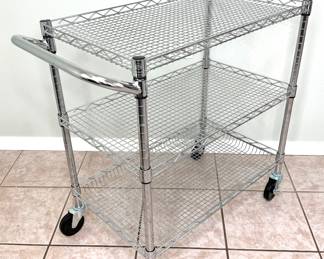 Seville Classics 3-Tier NSF-Certified Utility Cart