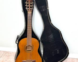 Vintage Classical Guitar with Case