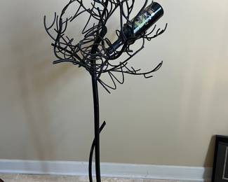 Wine rack, 4 ft tall metal