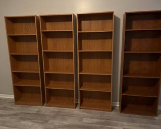 Book cases 7 total available