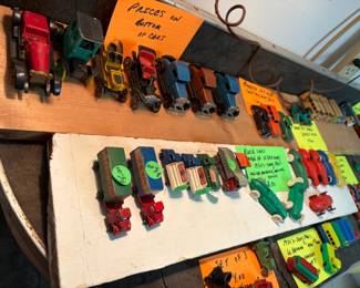 Vintage 50s and 60s Toy Cars