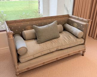 Exceptional French 19thc setee