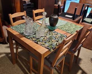 Dining table with 4 chairs