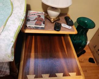 MCM style side table