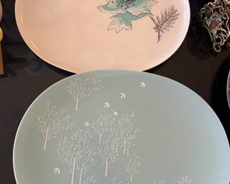 Melamine platters 