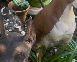 Dog Statues