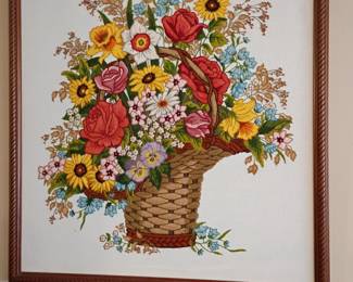 PARAGON CREWEL FRAMED