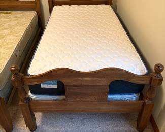 TWIN BED FRAMES SOLID WOOD