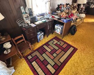 This room has special deals for pre-sale furniture. Upstairs with help to move it!