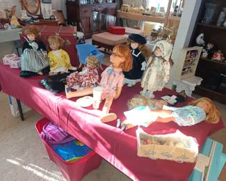 American Girl dolls and others