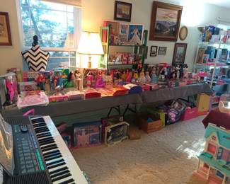 We begin with Barbies