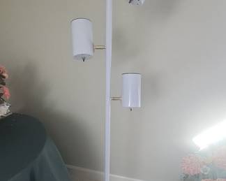  3-Light Floor Lamp, White