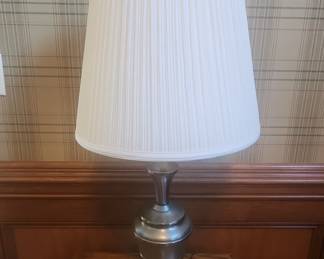  Table Lamp with Pleated Shade