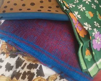 Mixed Lot of Scarves and Fabric Pieces