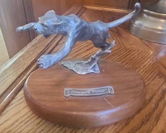 Barry Resto "Standard Bear" Bronze Sculpture