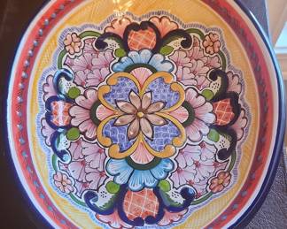 Arte Cruz Talavera Ceramic Bowl