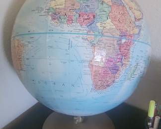 Vintage Replogle World Globe