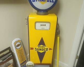 Sunoco Dynafuel Gas Pump Display - Wayne Model 80
