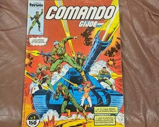 Rare Commando GIJOE No 1 Edition Comic Book!
