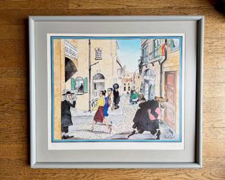 "City of Peace" by Martin Holt - limited edition lithograph 203/300