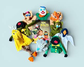 Collection of Felt Handpuppets