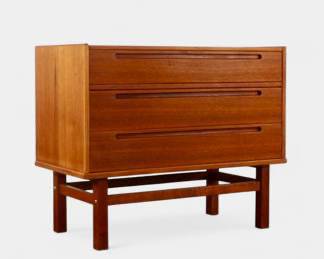 Nils Jonsson Danish Teak Vanity Chest (also see next photo)