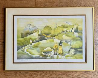 Zina Roitman - serigraph on paper, limited edition 208/250