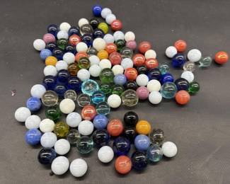 Large Variety of Marbles, some are vintage
