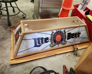 Lite beer ceiling light