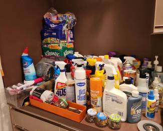 Cleaning supplies