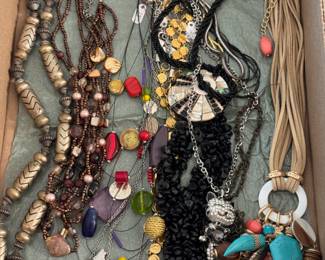 Many pieces of Chicos jewelry (most brand new)