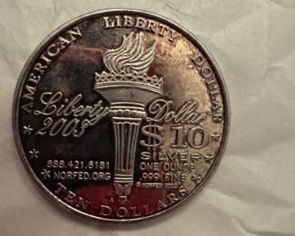 $10 Liberty coin