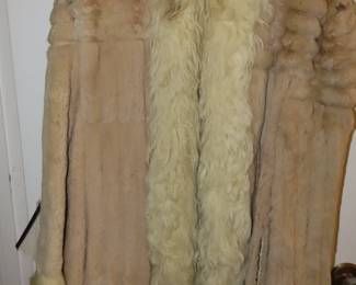 Vintage fur jacket.