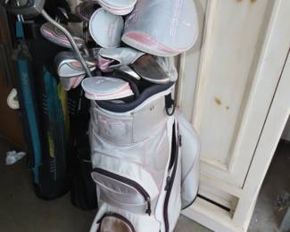 Ladies golf clubs.