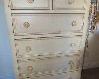 6 drawer tall chest.