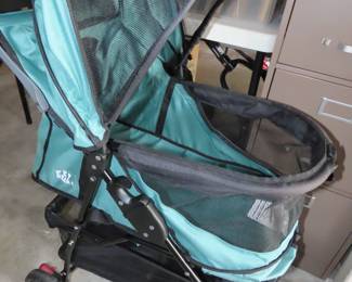 Pet stroller.