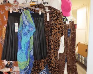 Brand new with tags on clothing.