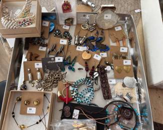 Costume and sterling silver