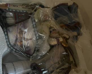 New in box Thomas Kincaid Santa collectible ornaments