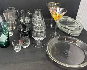 Lot 66  Vintage Glassware and Barware Collection